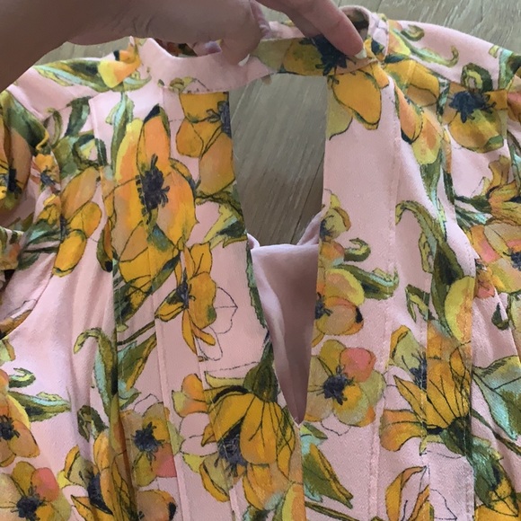 Free People Long Sleeve Floral Dress - Picture 10 of 11